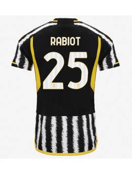 Moški Nogometna dresi replika Juventus Adrien Rabiot #25 Domači 2023-24 Kratek rokav